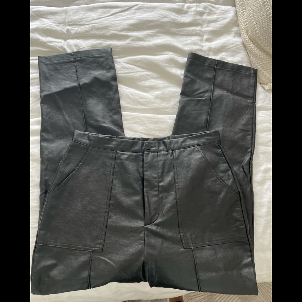 Princess Polly encore faux leather pants